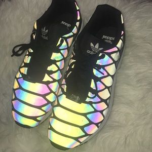 adidas zx flux reflective shoes
